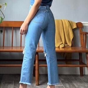 Levi’s wedge straight jeans W25 L26